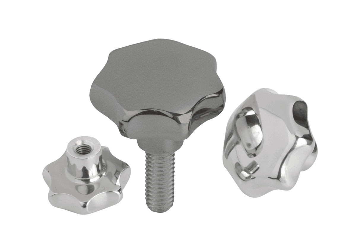 KIPP K0150 stainless steel star grips